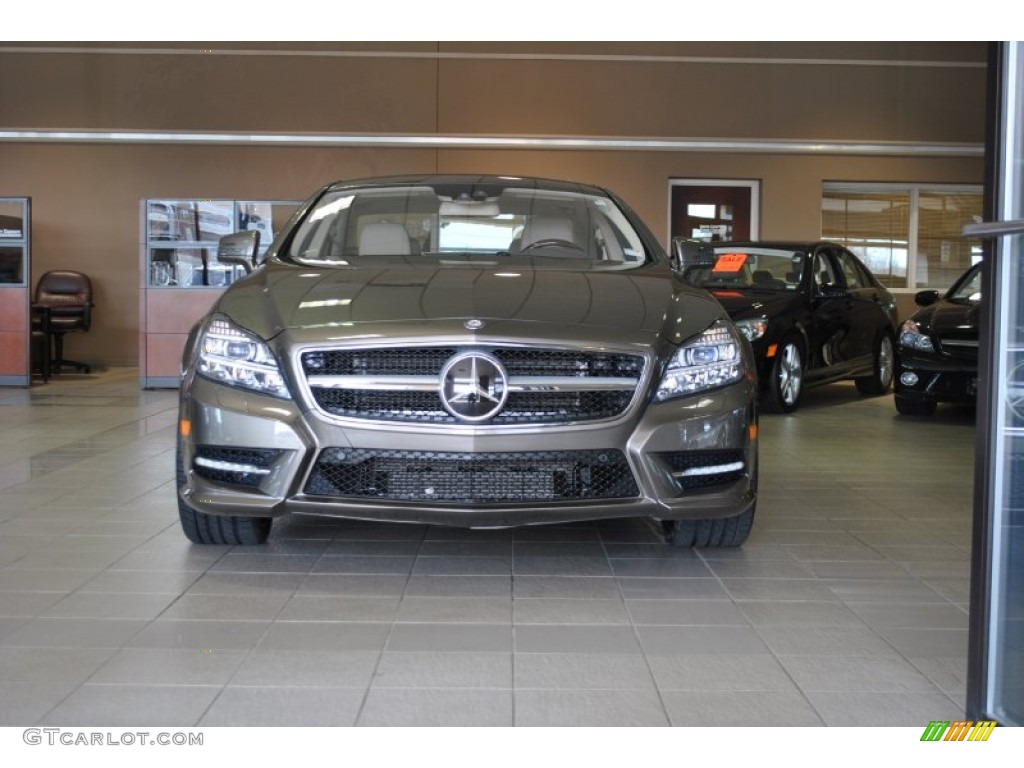 2013 CLS 550 4Matic Coupe - Indium Grey Metallic / Almond/Mocha photo #18