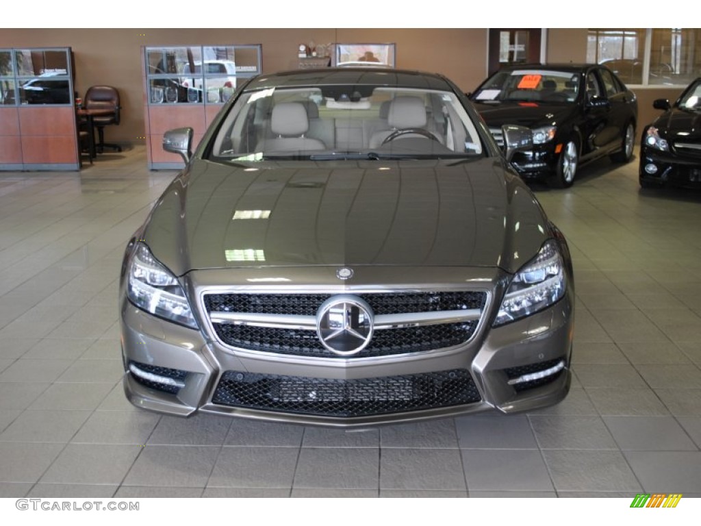 2013 CLS 550 4Matic Coupe - Indium Grey Metallic / Almond/Mocha photo #19