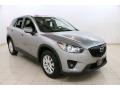 2013 Liquid Silver Mazda CX-5 Touring AWD  photo #1