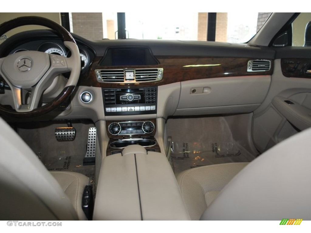 2013 CLS 550 4Matic Coupe - Indium Grey Metallic / Almond/Mocha photo #32
