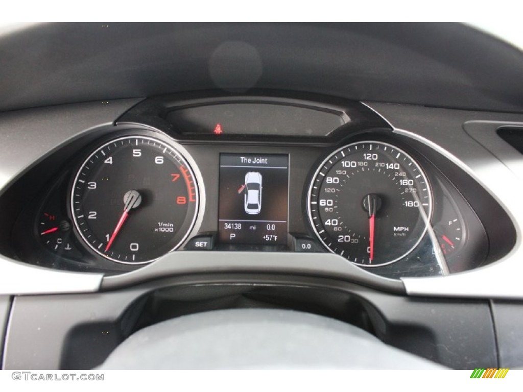 2011 Audi A4 2.0T Sedan Gauges Photo #92574446