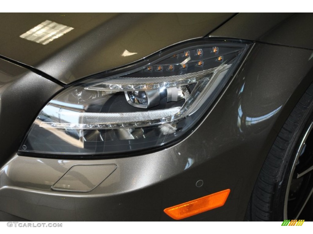 2013 CLS 550 4Matic Coupe - Indium Grey Metallic / Almond/Mocha photo #42