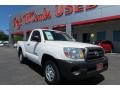 Super White 2010 Toyota Tacoma Regular Cab