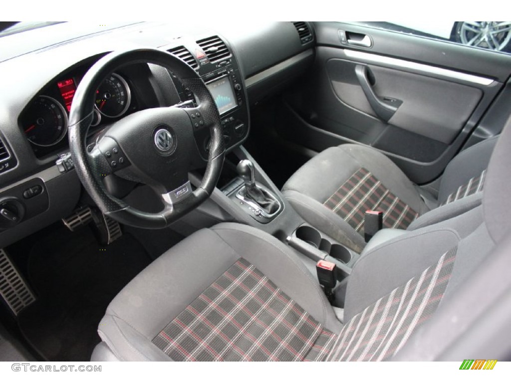 Interlagos Black Cloth Interior 2009 Volkswagen GLI Sedan Photo #92574737