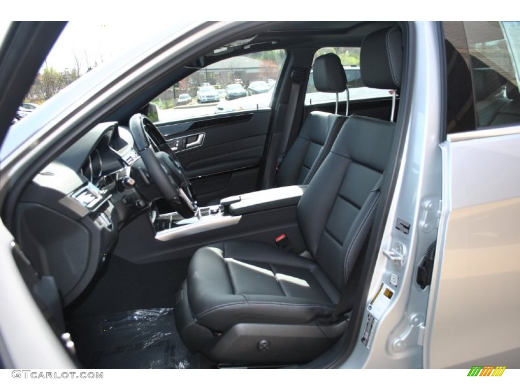 2014 E 350 4Matic Sedan - Iridium Silver Metallic / Black photo #5