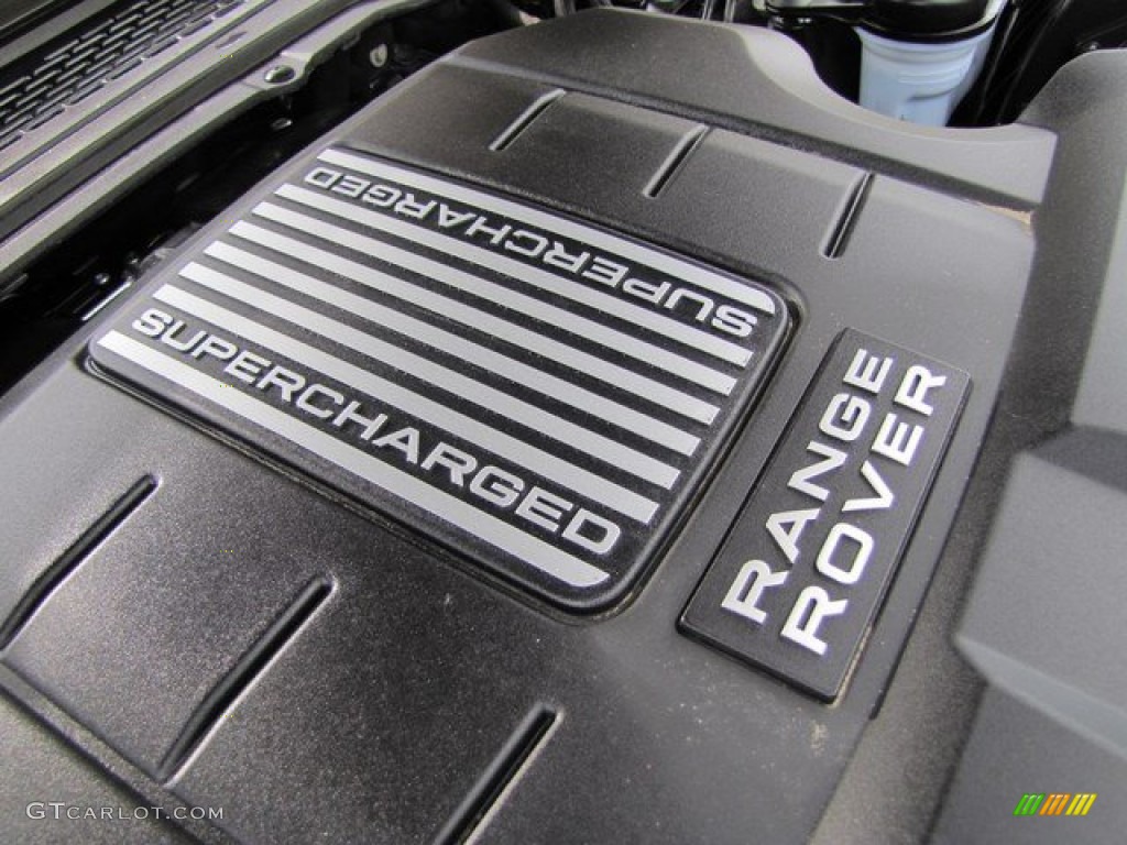 2014 Range Rover Supercharged - Barolo Black Metallic / Ebony/Ebony photo #59