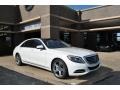 Diamond White Metallic - S 550 4MATIC Sedan Photo No. 1