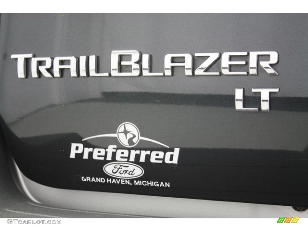 2005 TrailBlazer LS 4x4 - Superior Blue Metallic / Light Gray photo #10