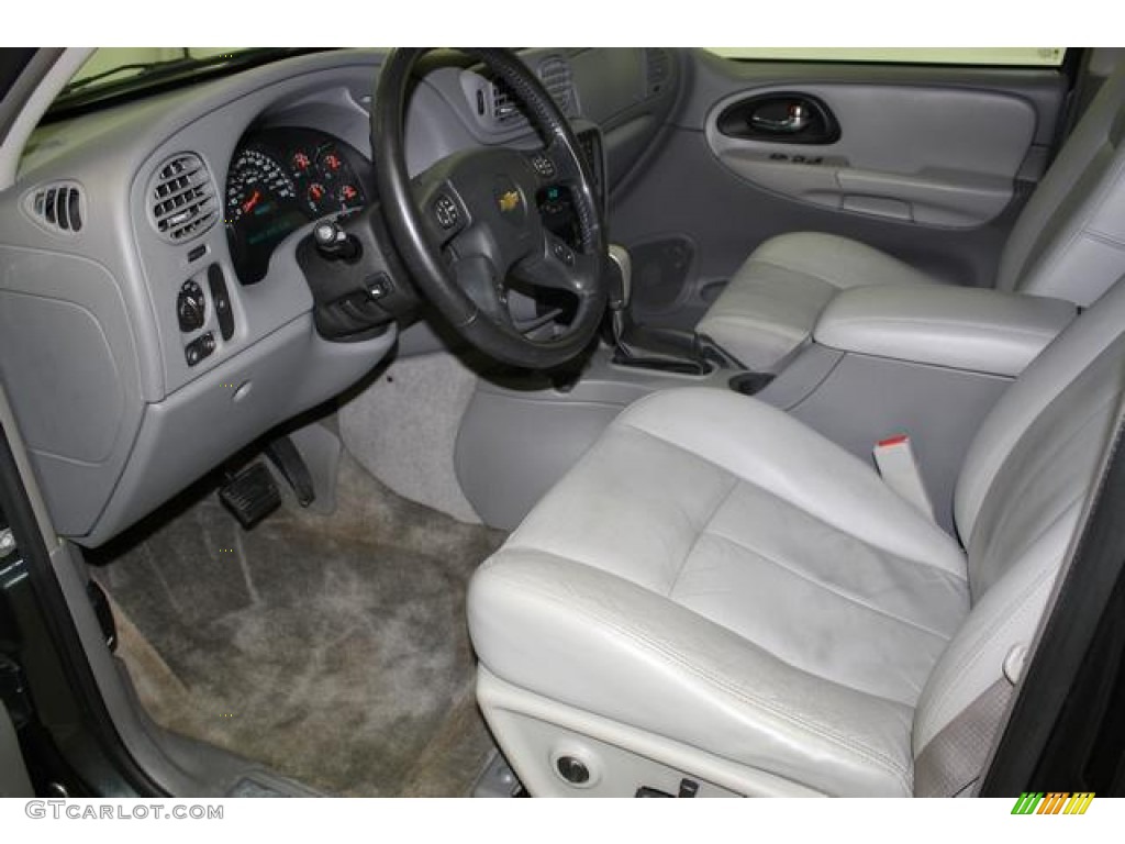 2005 TrailBlazer LS 4x4 - Superior Blue Metallic / Light Gray photo #30