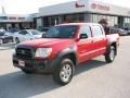 2006 Radiant Red Toyota Tacoma V6 PreRunner Double Cab  photo #2