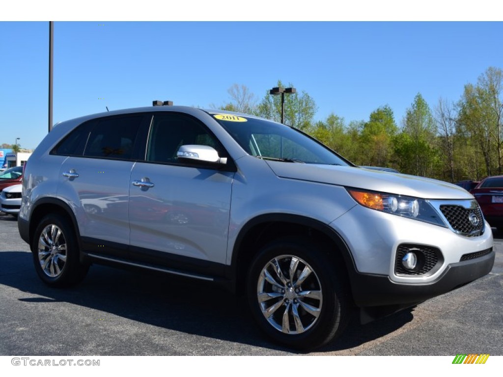 2011 Sorento EX - Titanium Silver / Gray photo #1