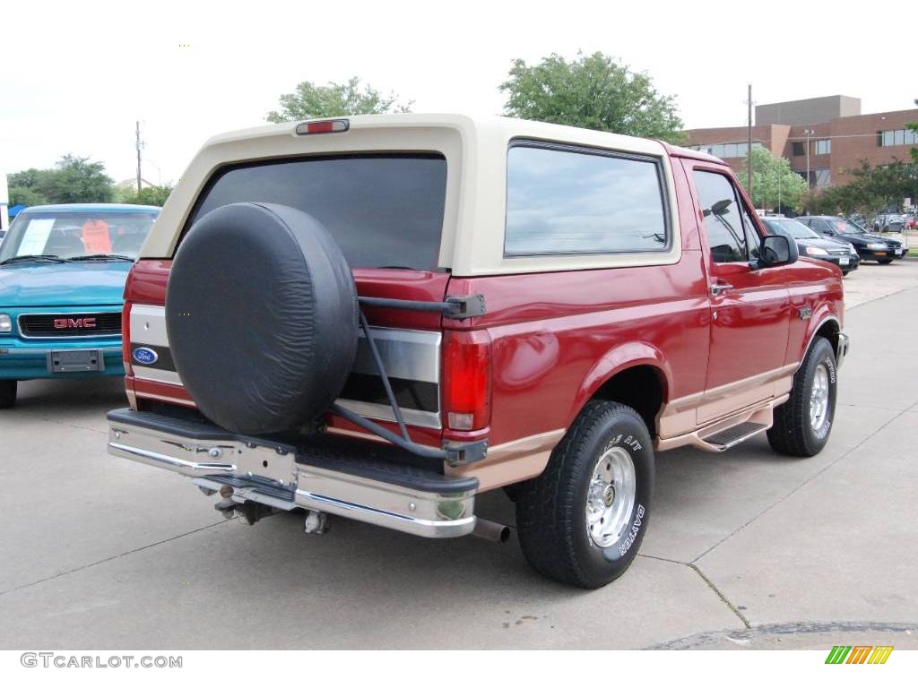 1995 Electric Current Red Pearl Ford Bronco Eddie Bauer 4x4 9229431