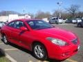 2007 Absolutely Red Toyota Solara SLE Coupe  photo #3