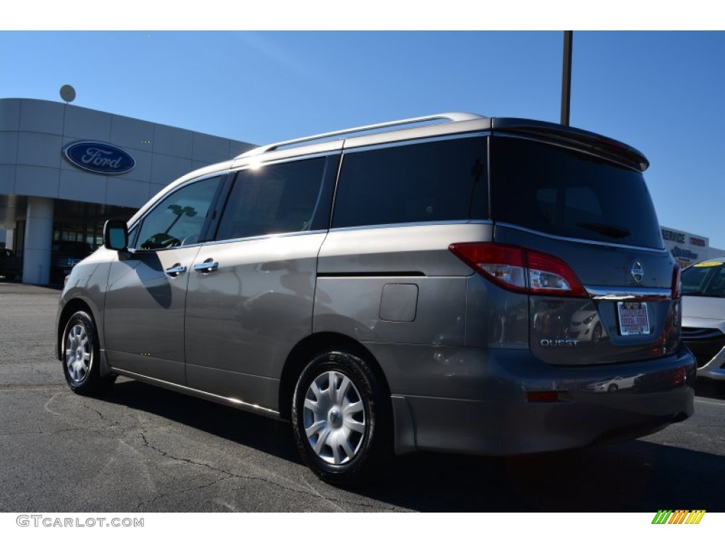 2012 Quest 3.5 S - Platinum Graphite / Beige photo #30