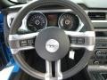 2014 Grabber Blue Ford Mustang V6 Premium Convertible  photo #20