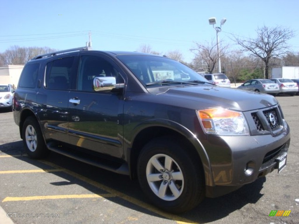 2011 Armada SV 4WD - Smoke Gray / Charcoal photo #3