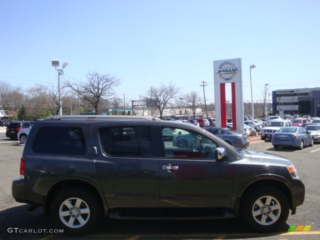2011 Armada SV 4WD - Smoke Gray / Charcoal photo #4