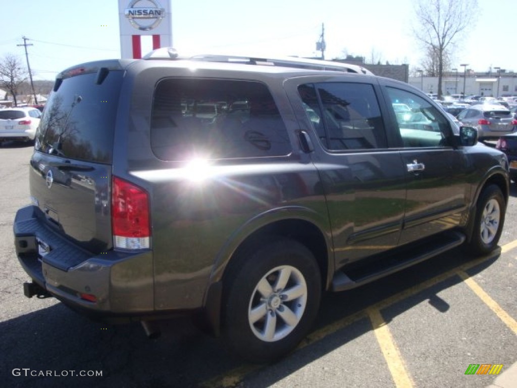 2011 Armada SV 4WD - Smoke Gray / Charcoal photo #5