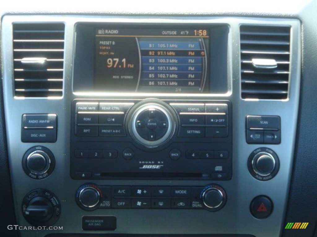 2011 Armada SV 4WD - Smoke Gray / Charcoal photo #26