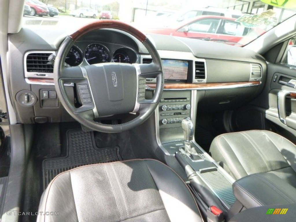 2012 MKZ AWD - Tuxedo Black Metallic / Dark Charcoal photo #17