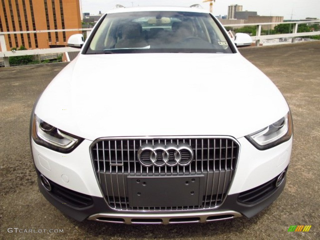 2014 allroad Premium plus quattro - Glacier White Metallic / Velvet Beige photo #6