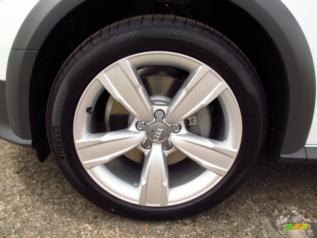 2014 allroad Premium plus quattro - Glacier White Metallic / Velvet Beige photo #7