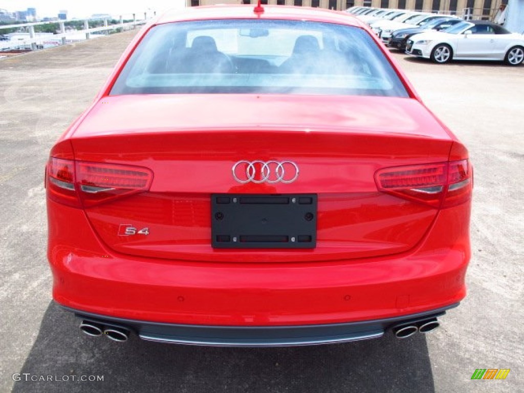 2014 S4 Premium plus 3.0 TFSI quattro - Misano Red Pearl / Black photo #3