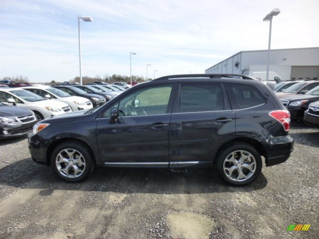 Dark Gray Metallic 2015 Subaru Forester 2.5i Touring Exterior Photo #92584124