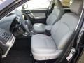 Gray Front Seat Photo for 2015 Subaru Forester #92584292