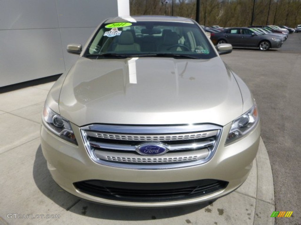 2011 Taurus SEL AWD - Gold Leaf / Light Stone photo #8