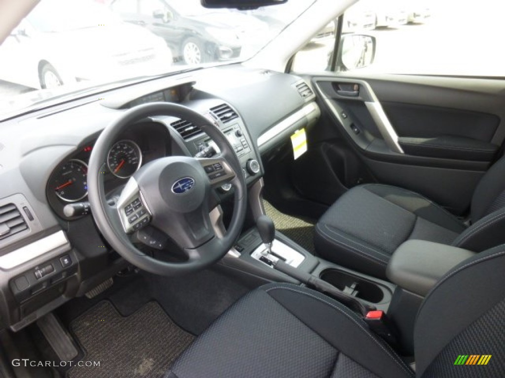Black Interior 2015 Subaru Forester 2.5i Premium Photo #92584952