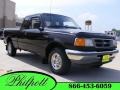 Black 1996 Ford Ranger XLT SuperCab