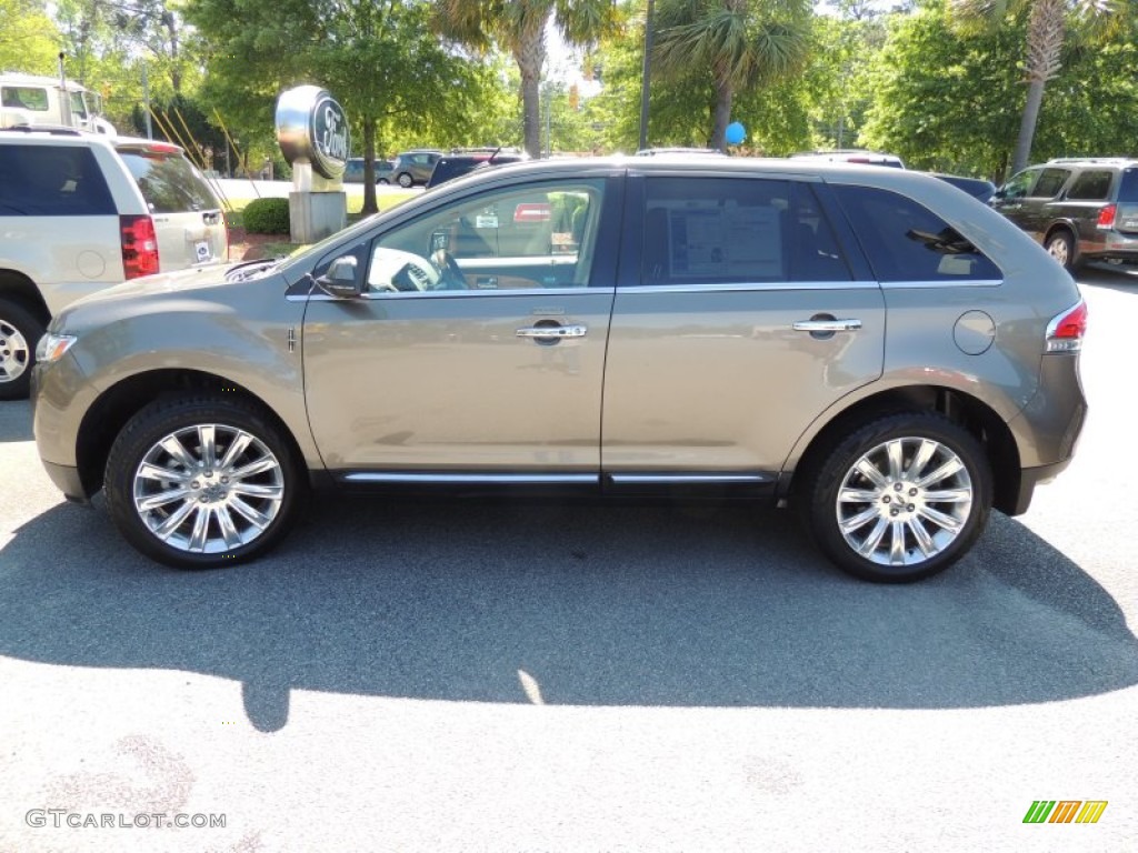 2012 MKX FWD - Mineral Gray Metallic / Medium Light Stone photo #2