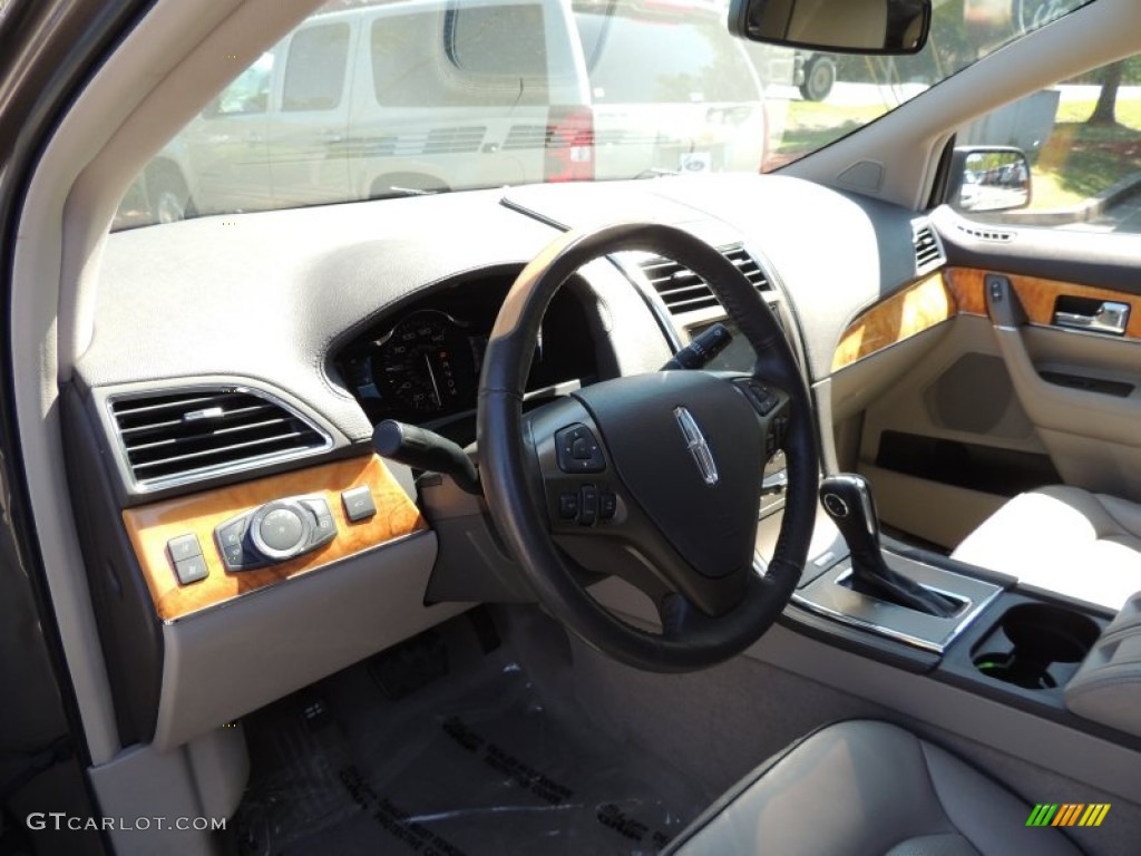 2012 MKX FWD - Mineral Gray Metallic / Medium Light Stone photo #4