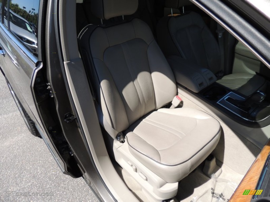 2012 MKX FWD - Mineral Gray Metallic / Medium Light Stone photo #10