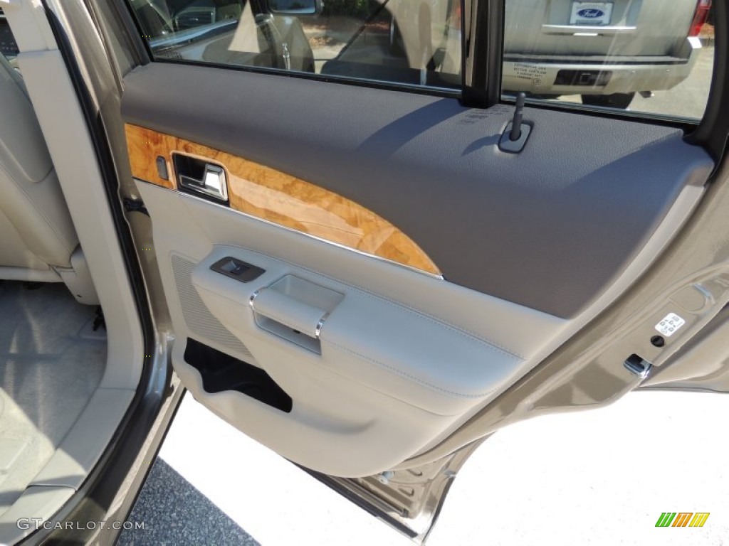 2012 MKX FWD - Mineral Gray Metallic / Medium Light Stone photo #13