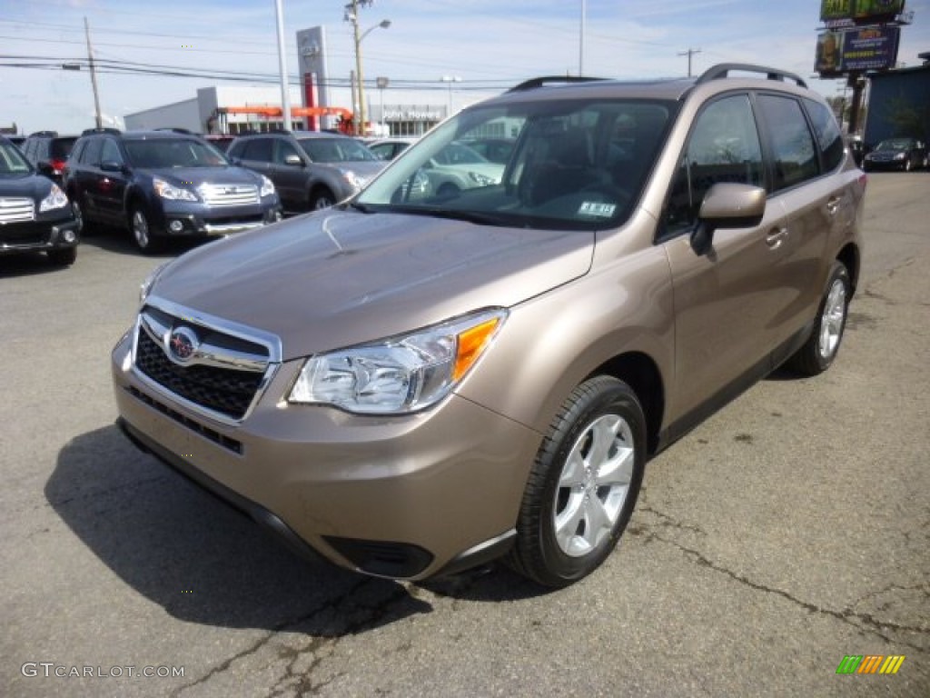 Burnished Bronze Metallic 2015 Subaru Forester 2.5i Premium Exterior Photo #92585678