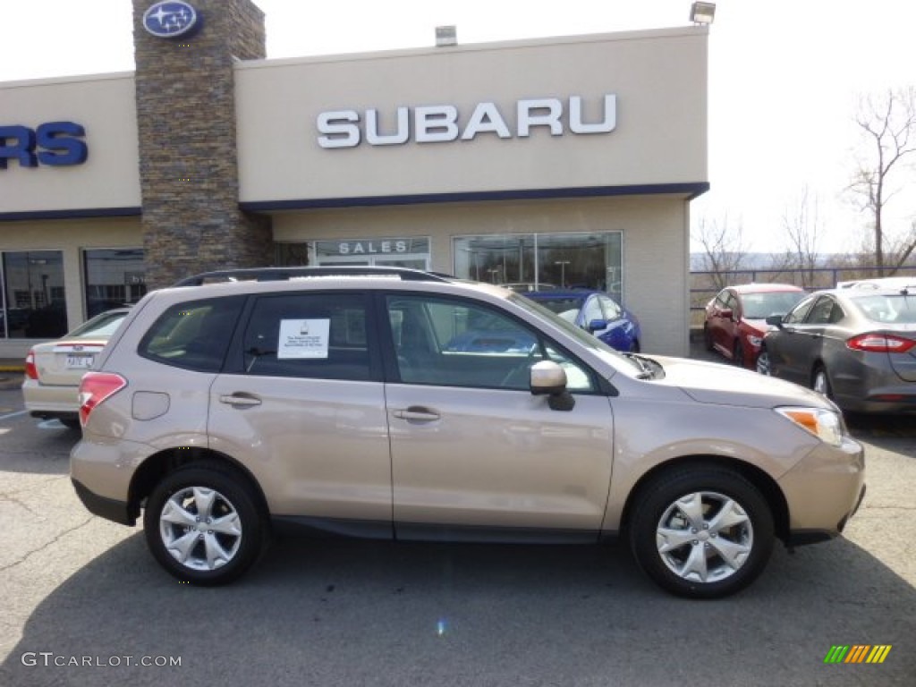 Burnished Bronze Metallic 2015 Subaru Forester 2.5i Premium Exterior Photo #92585729