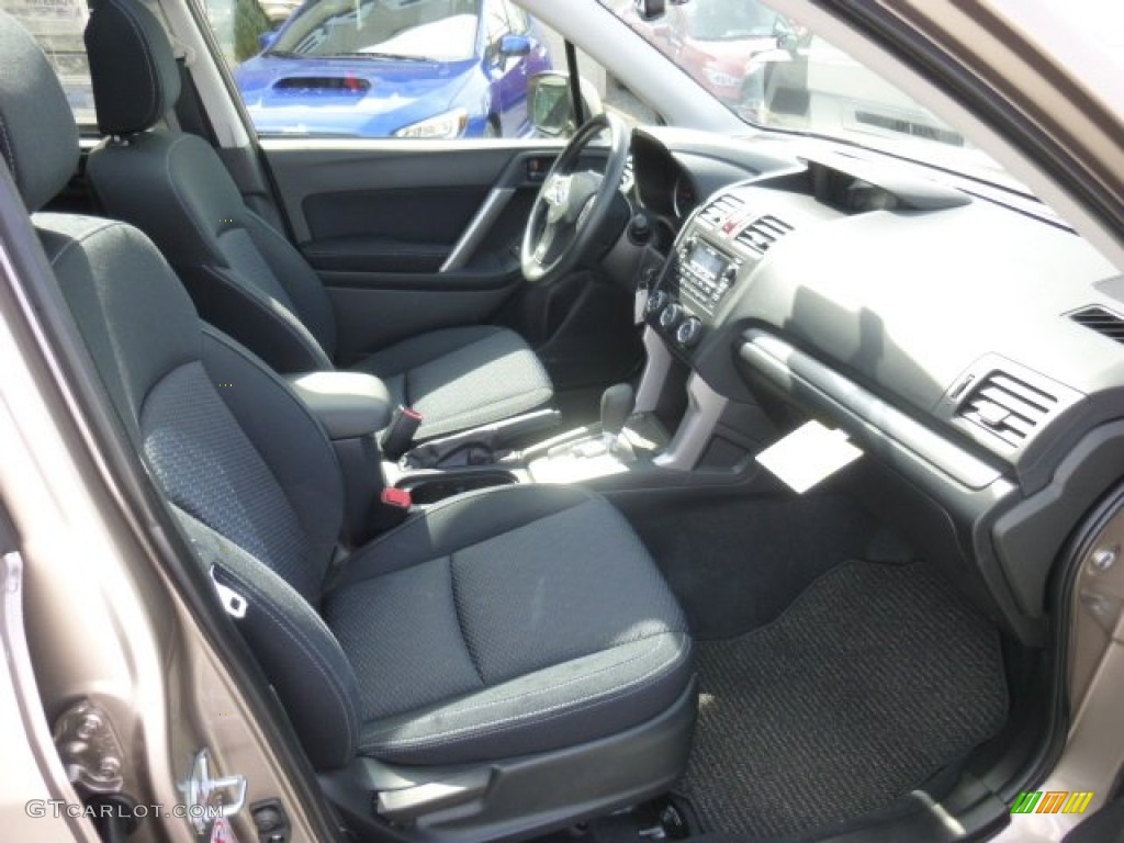 Black Interior 2015 Subaru Forester 2.5i Premium Photo #92585753