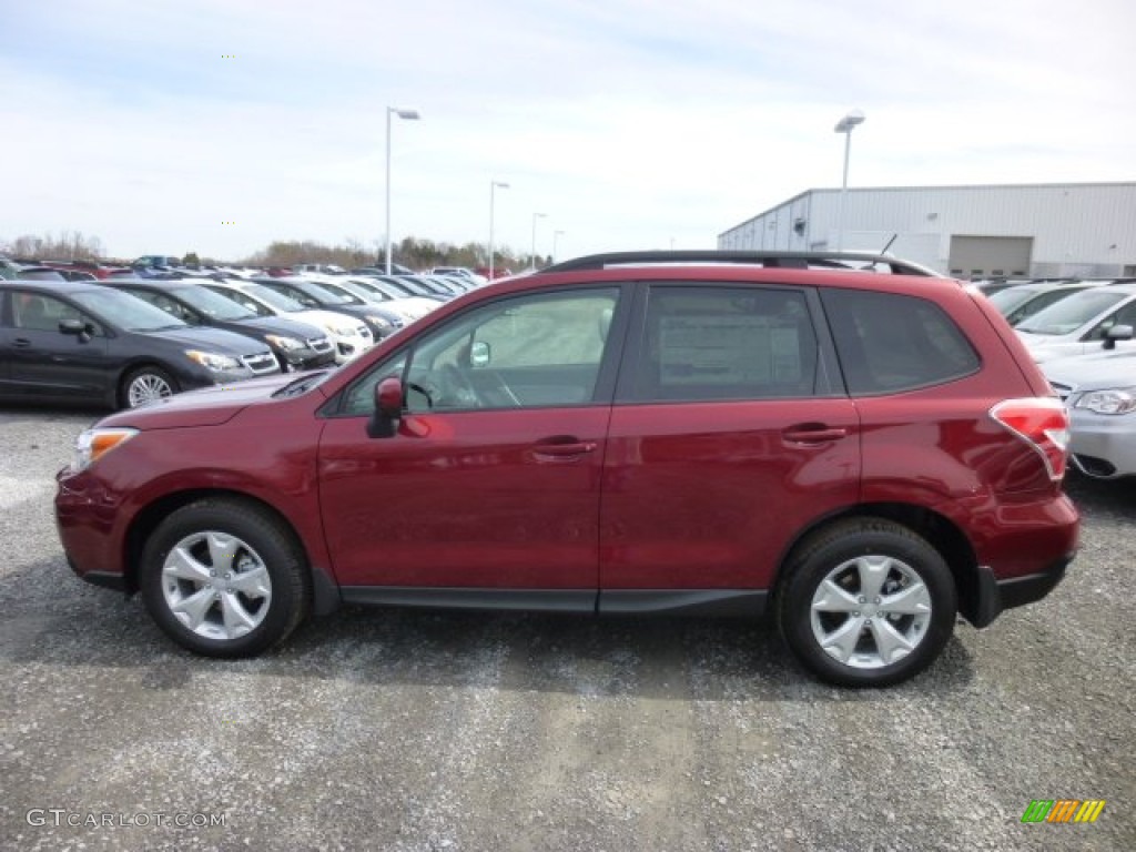 Venetian Red Pearl 2015 Subaru Forester 2.5i Premium Exterior Photo #92586209