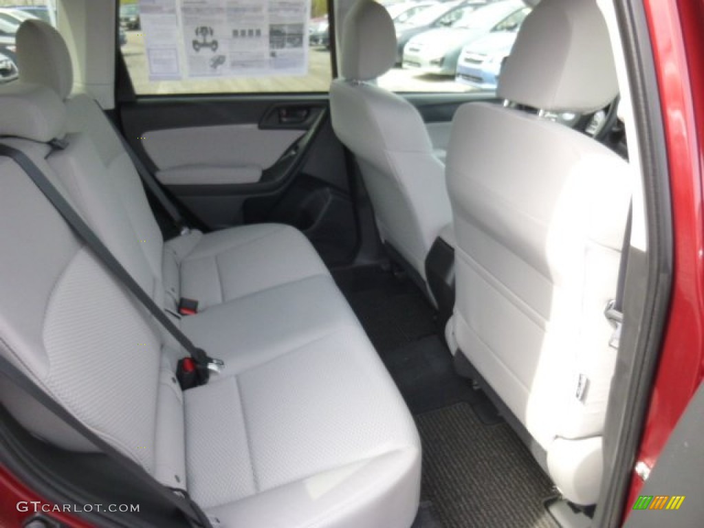 Gray Interior 2015 Subaru Forester 2.5i Premium Photo #92586296