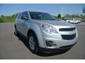 2010 Silver Ice Metallic Chevrolet Equinox LS  photo #1