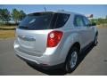 2010 Silver Ice Metallic Chevrolet Equinox LS  photo #5