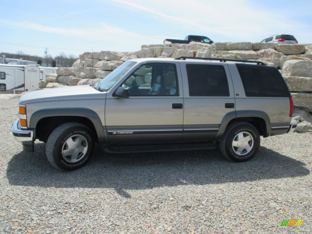 1999 Tahoe LT 4x4 - Light Pewter Metallic / Gray photo #3