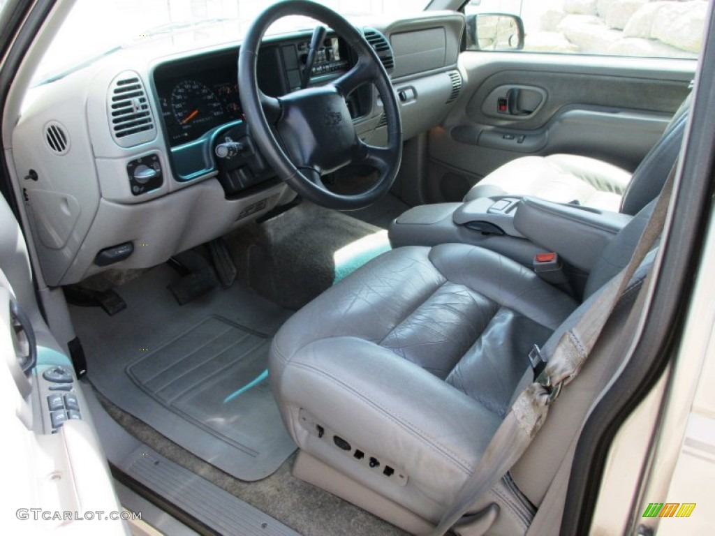 1999 Tahoe LT 4x4 - Light Pewter Metallic / Gray photo #5