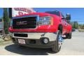 Fire Red 2011 GMC Sierra 3500HD SLE Crew Cab 4x4