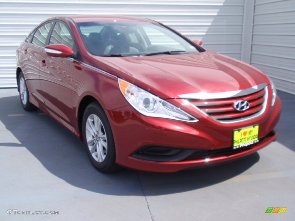 Venetian Red Hyundai Sonata