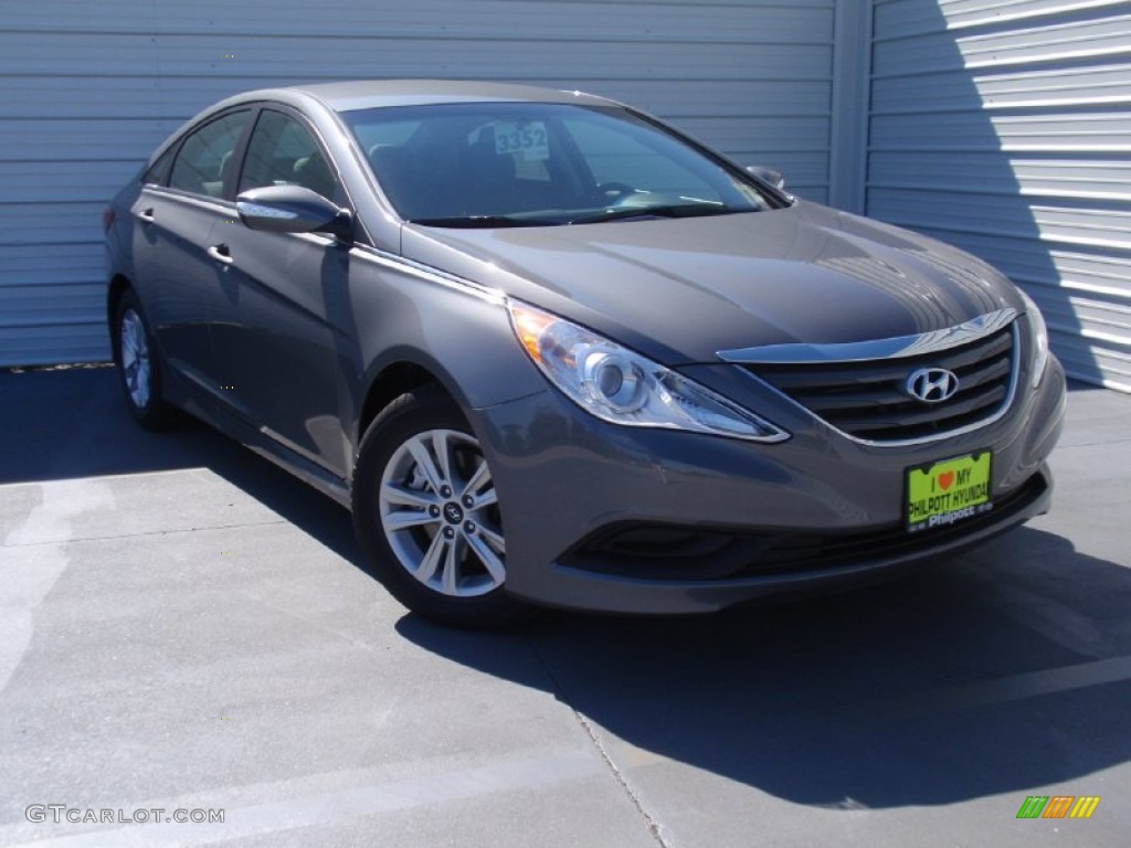 2014 Sonata GLS - Harbor Gray Metallic / Gray photo #1