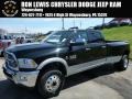 Black 2014 Ram 3500 Laramie Crew Cab 4x4 Dually