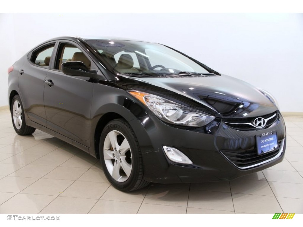 Black Noir Pearl Hyundai Elantra